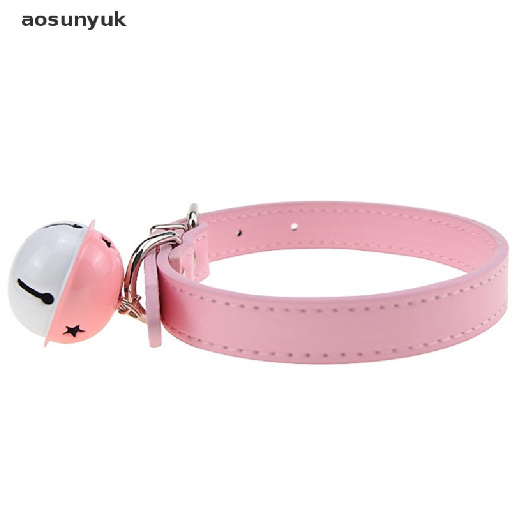 Aosunyuk Vòng Cổ Choker Dây Da PU Màu Đen Đính Nơ Kim Loại Và Chuông Hóa Trang Punk Quyến Rũ Cho Nữ