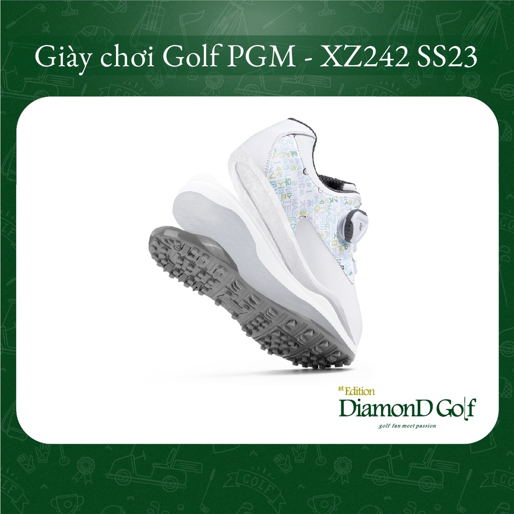 Giày Golf Nữ chuyên dụng chống nước PGM - XZ242 (2023)