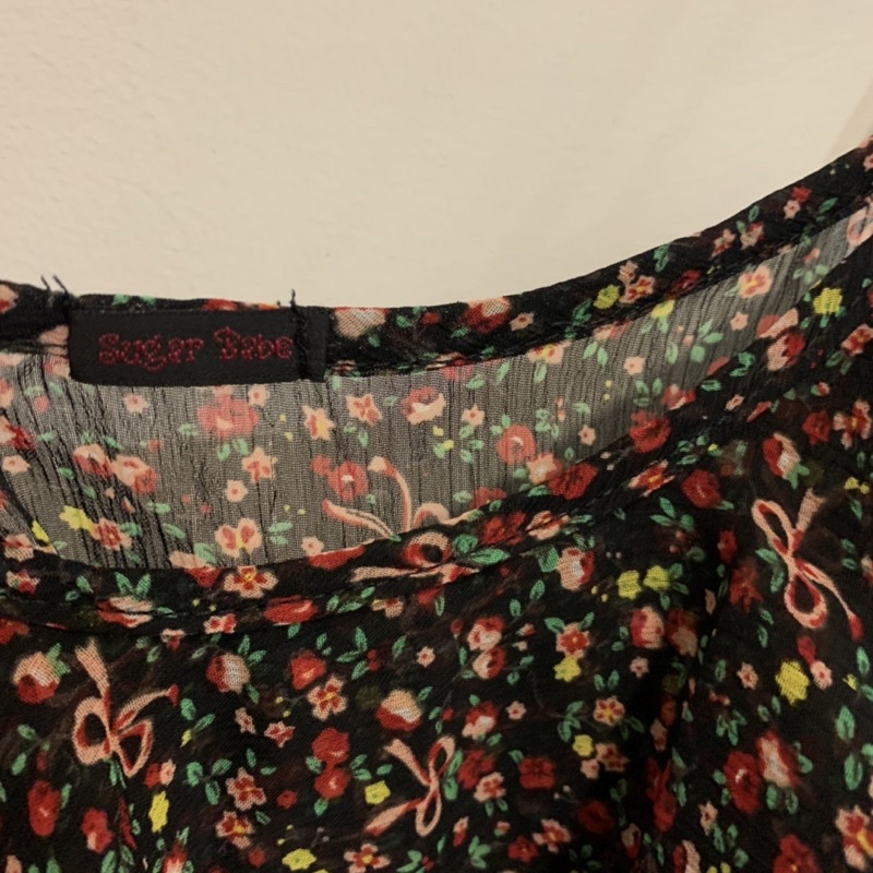 Áo hai dây hoa nhí Sugar Babe