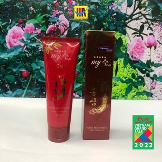 Sữa rửa mặt hồng sâm đỏ Hàn Quốc-Sữa rửa mặt kiềm dầu.Sữa rửa mặt mụn. Sữa rửa mặt chăm sóc da mặt. Sữa rửa mặt Hàn Quốc