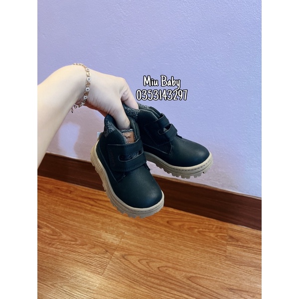 Giày boots cổ cao Cter bé trai