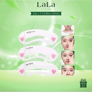 Combo 3 Cặp Khuôn Kẻ Lông Mày