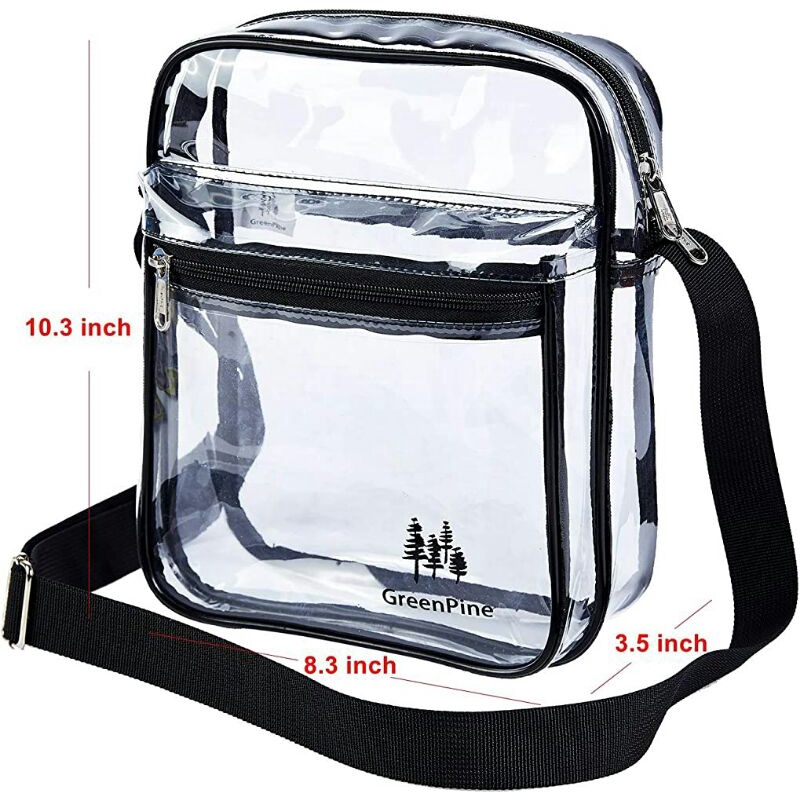 Túi đeo chéo trong suốt dành cho nam phong cách thời trang TA114