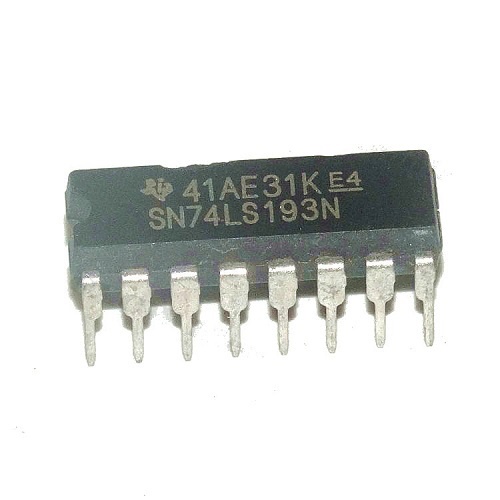 74LS193 DIP16 4-BIT UP/DOWN COUNTER