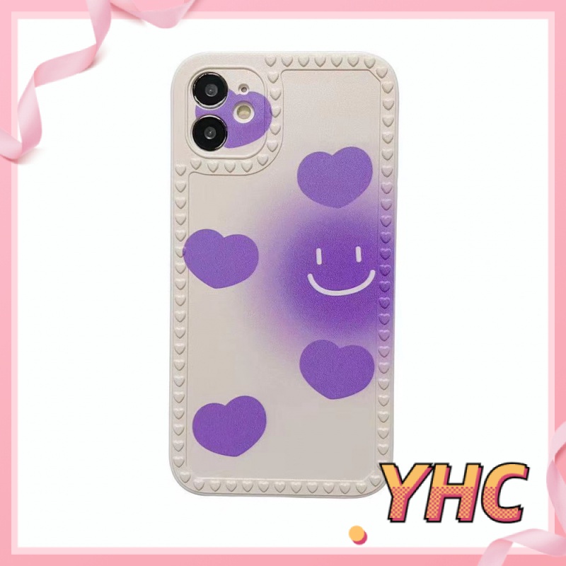 ốp iphone Hình Trái Tim/Mặt Cười tương thích iPhone 6/6plus/6s/6splus/7/7plus/8/8plus/x/xs/xr/xsmax/11/12/13/pro/max/plus/promax-3022