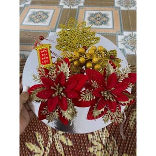 set trang trí quà tết
