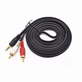 Dây loa 1 đầu 3.5 ra 2 av dài 5m