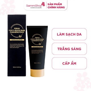Pekah Sữa rửa mặt Rebirth Black Snail Cleansing Foam 120ml