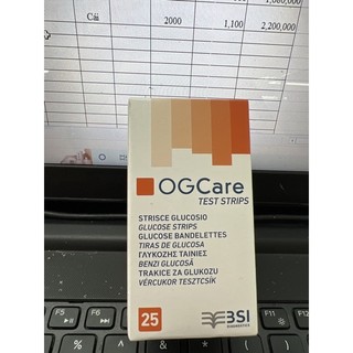 Que test thử đường huyết OG care