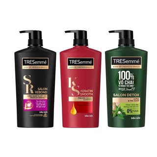 Dầu gội tresemmé 850g keratin smooth - salon rebond - salon detox