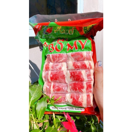 BA CHỈ BÒ MỸ cuộn❌❌ khay 500g. (giao hỏa tốc)