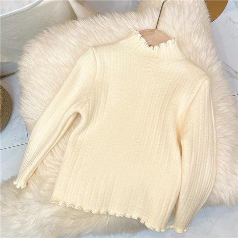 Áo Sweater Lông Cừu Dày Dặn Thời Trang 2022 Dành Cho Bé Gái