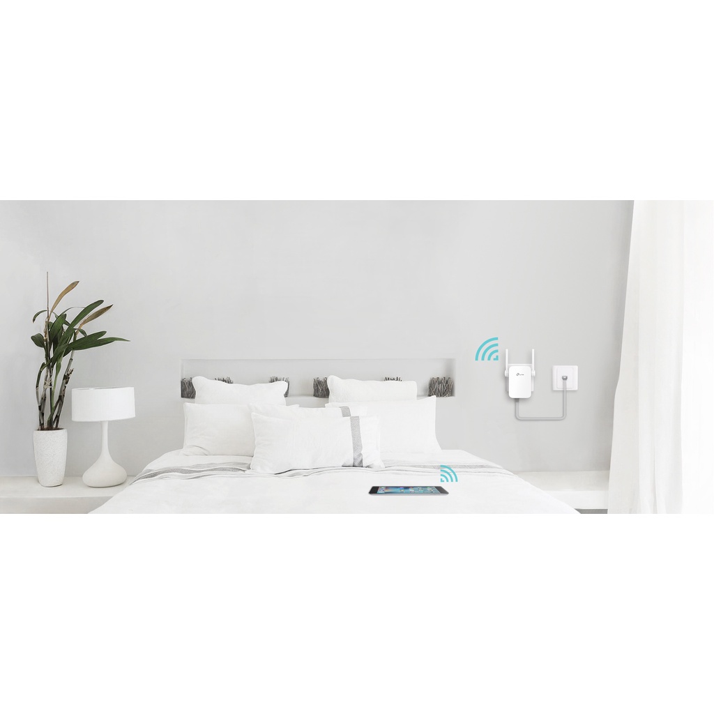 Bộ Mở Rộng Sóng Wifi TP-Link RE205 Băng Tần Kép, 2 RÂU, Xuyên tường Chuẩn AC 750Mbps- Hàng chính hãng