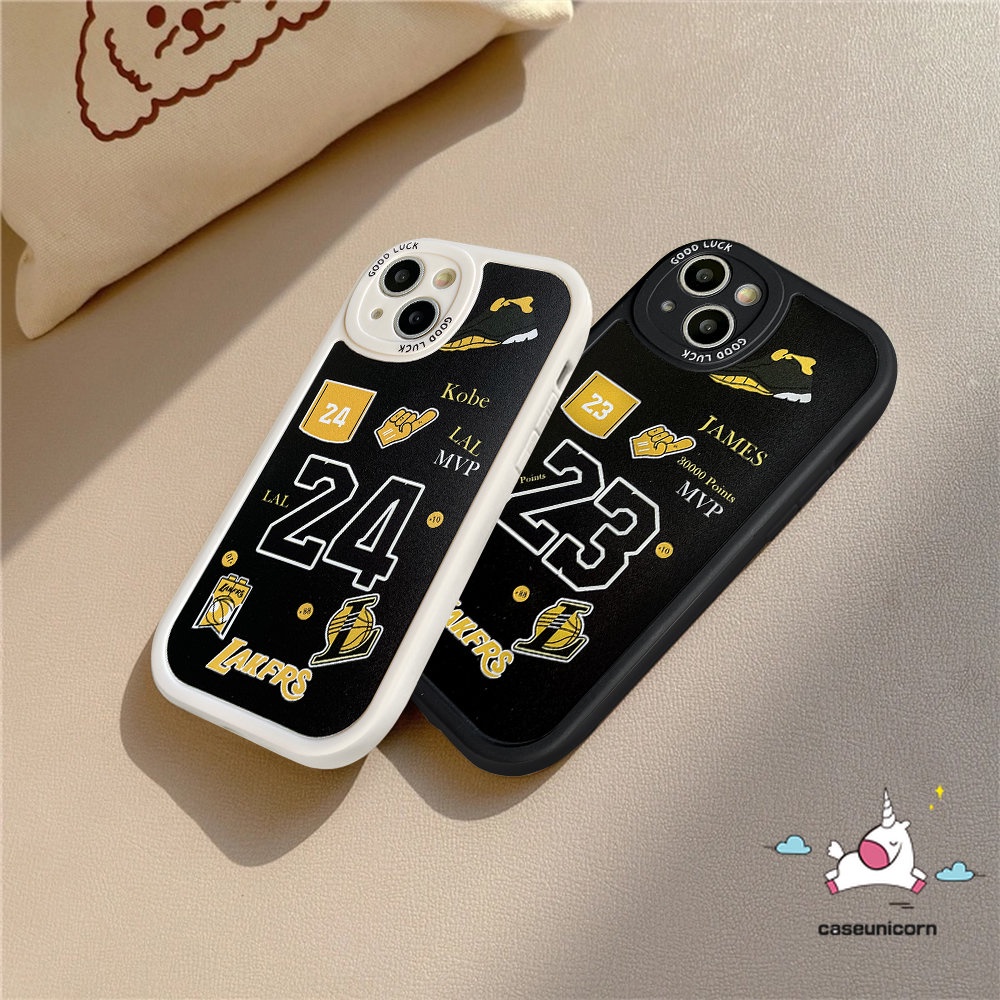 Ốp Điện Thoại TPU Mềm In Nhãn Hiệu N.B.A Lakers Cho IPhone 11 7 8 6 6s Plus 13 12 14 11 Pro MAX 14 Plus XR X XS MAX SE 2020