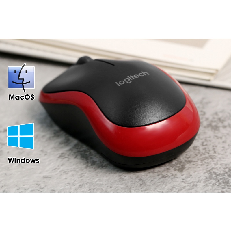 Chuột không dây Logitech M185 Wireless