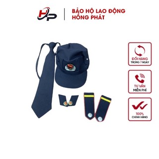Phụ Kiện Bảo Vệ Nón Mũ Có Sao Và Cành Tùng, Caravat Cà Vạt, Cầu Vai, Ve Áo Đồ Bảo Hộ Lao Động Hồng Phát