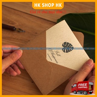 Thiệp kraft vintage cao cấp chúc mừng sinh nhật, tình nhân, ngày nhà giáo 20/11...