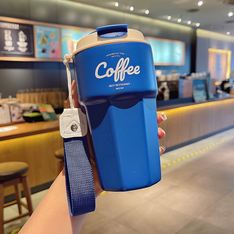 Cốc Giữ Nhiệt Coffee Giữ Nóng, Lạnh Từ 6-8 Tiếng Chống Tràn Đựng Cafe Hoặc Trà AGISAN
