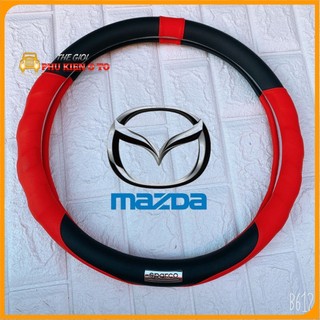 Bọc vô lăng mazda 2, mazda 3, mazda 6, cx5, cx8, bt50, chất liệu dày dặn, nhiều mẫu đẹp
