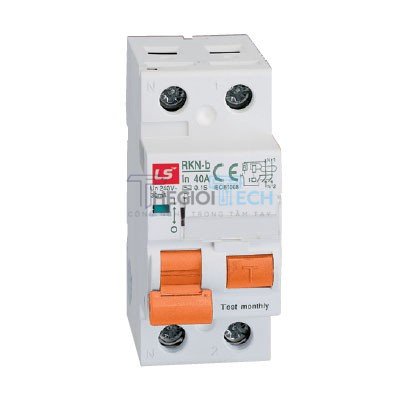 Cầu dao RCBO LS RKN-b 1P+N 10kA 25A, 32A, 40A, 63A, 80A, 100A