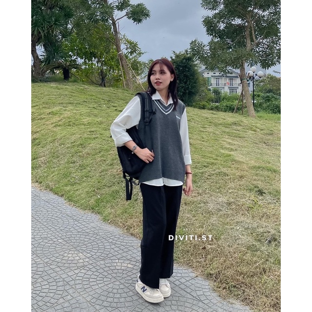 Áo gile len 1306 PUZ