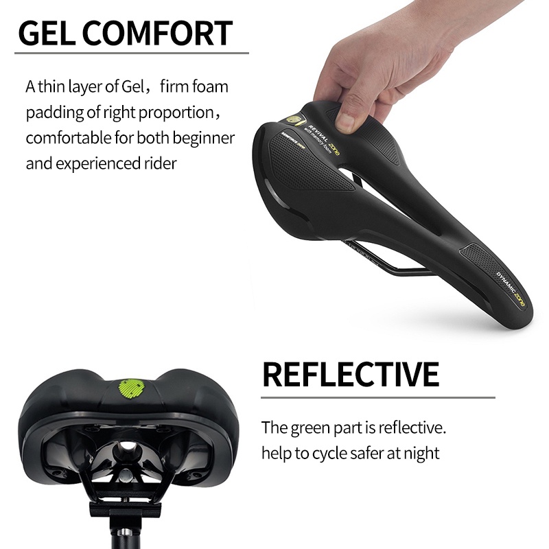 Yên Xe Đạp Leo Núi Siêu Nhẹ Dạng Rỗng Chất Lượng Cao