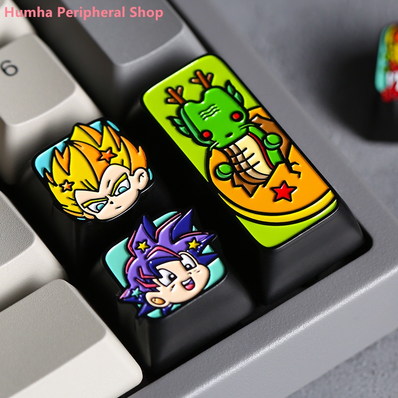 Humha Artisan Bàn Phím Cơ Chủ Đề Dragonballll Cherry profile Cá Tính