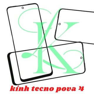 Kính Tecno pova 4 có oca ( kính ép Tecno pova 4 )