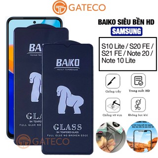 Cường lực Samsung s20 fe s21 plus s21 fe note 20 note 10 lite a04 a73 a23 a73 a22 a33 a53 a12 a03s a34 a54 a14 [Baiko]