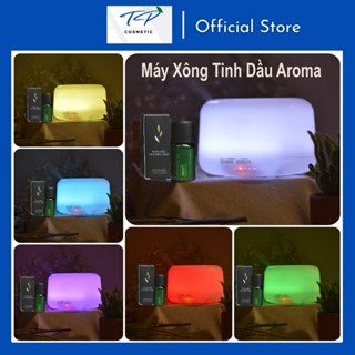 Máy Khuếch Tán Tinh Dầu Trụ Cao Cấp Aroma Diffuser (Máy Xông Tinh Dầu): thanh lọc không khí.