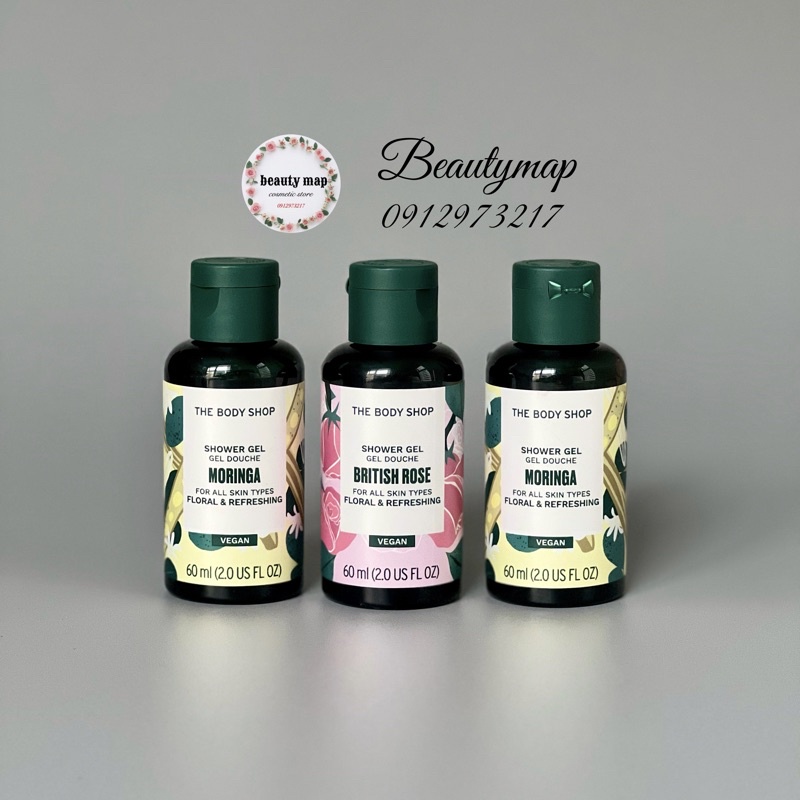 Gel tắm The Body Shop 60ml các mùi