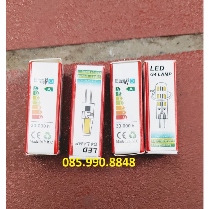 Bóng đèn led chân ghim siêu sáng , Đèn led cao cấp - Dùng thay bóng đèn thờ, công nghiệp led