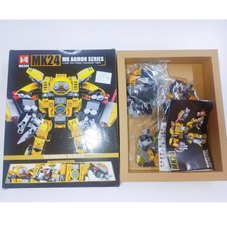 Lego Lắp Ráp Ironman Series - MG309, Hộp 321+ chi tiết - bearbrick lego, lắp ráp mô hình, lego education, logo xếp hình