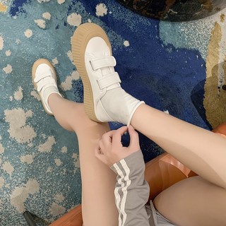 Giầy độn đế 2 quai dán mã 02