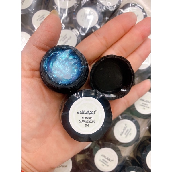 Gel nặn hoa huaxi trang trí móng , không dùng dung dịch