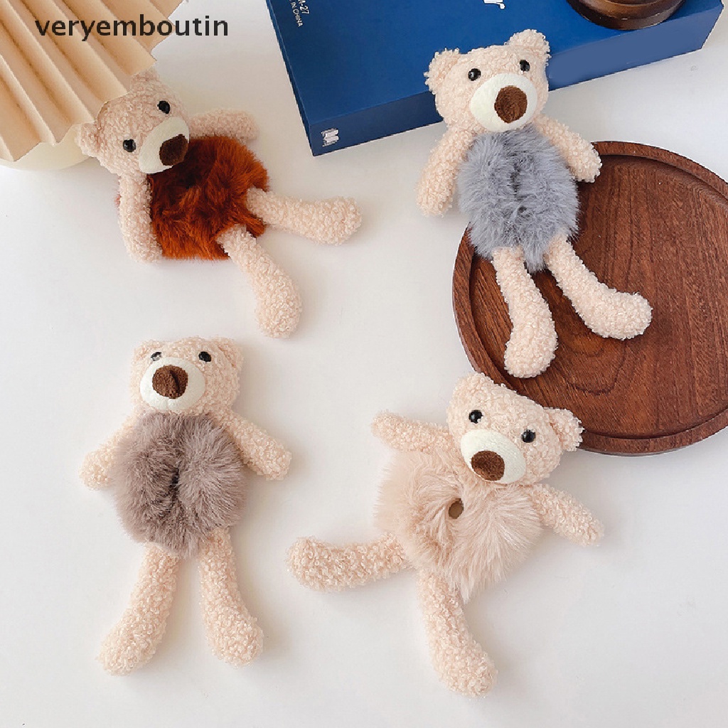 Dây Cột Tóc Co Giãn in Họa Tiết Hoạt Hình Dễ Thương Cho Nữ