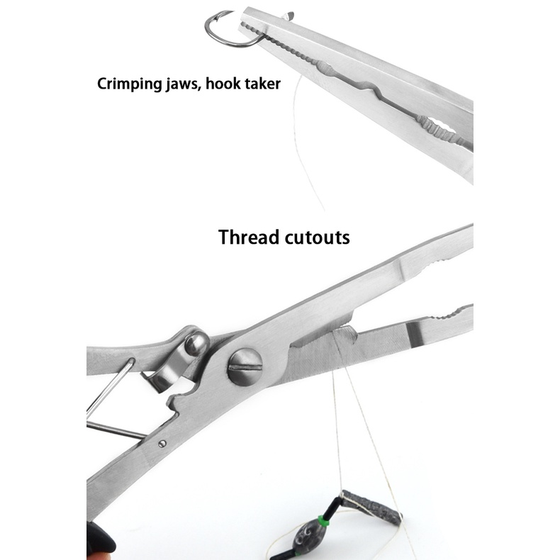 Kìm Cắt Dây Câu Cá Đa Năng Bằng Thép Không Gỉ