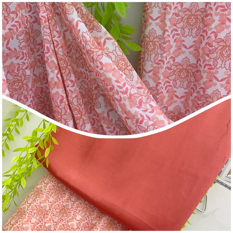 Vải voan chiffon ( như ảnh) mềm mịn, không giãn, áo sơ mi, đầm váy, áo dài....chất không quá mỏng