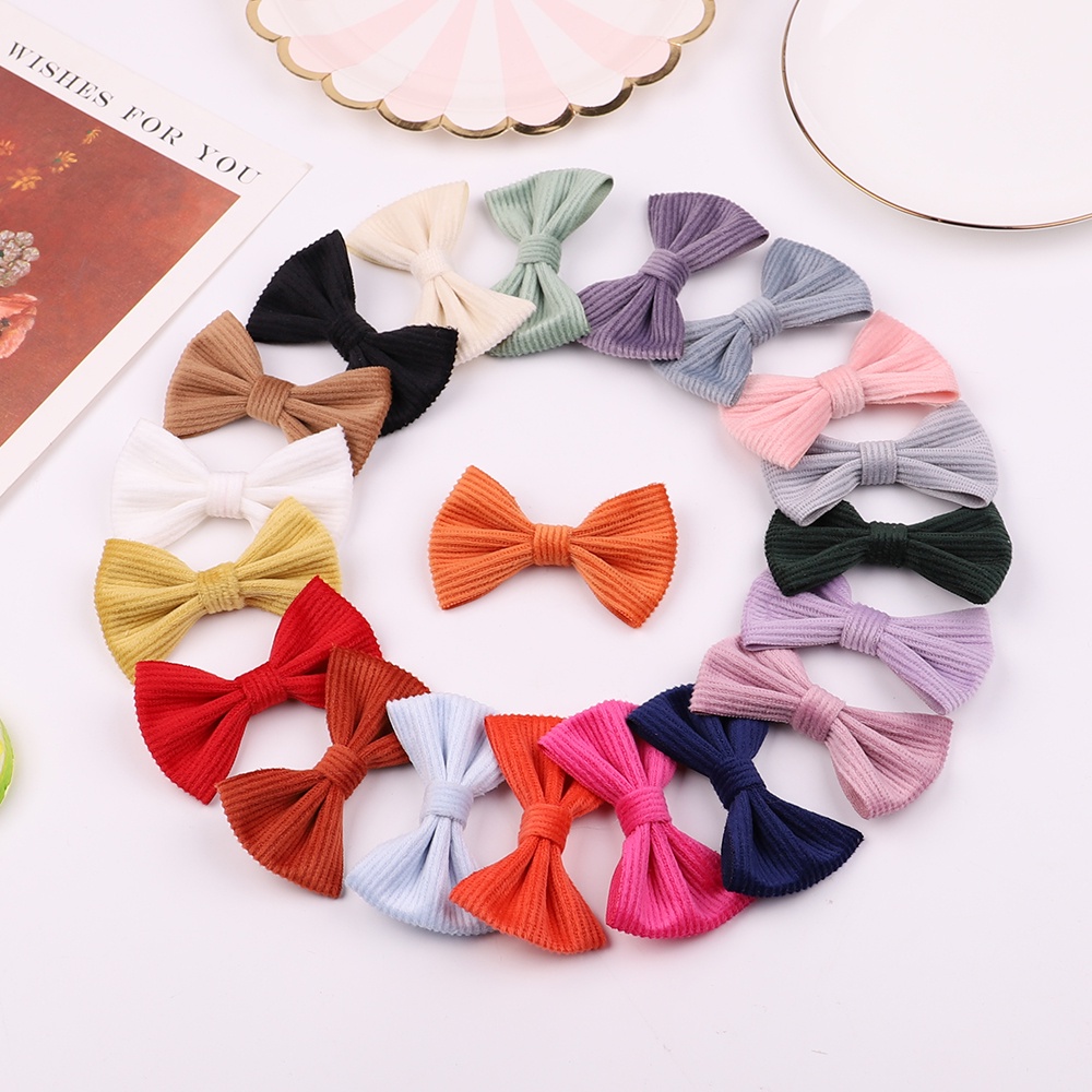 Kẹp tóc KIDSBOWS phối nơ dễ thương cho bé gái tùy chọn màu sắc