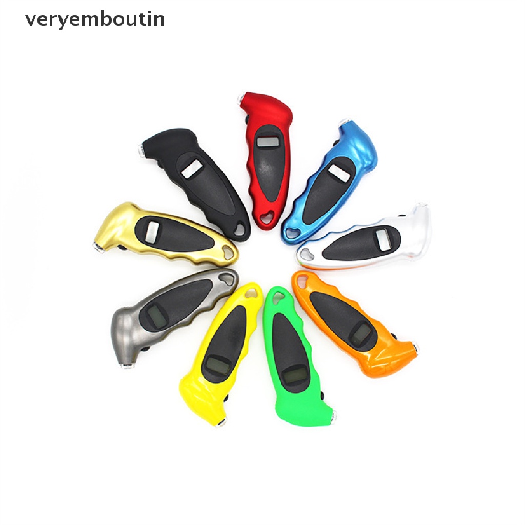 Máy Bơm Hơi Lốp Xe Hơi Kỹ Thuật Số Độ Chính Xác Cao Có Màn Hình LED Hiển Thị