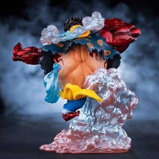 Mô hình Luffy gear 4 chibi nhân vật One Piece