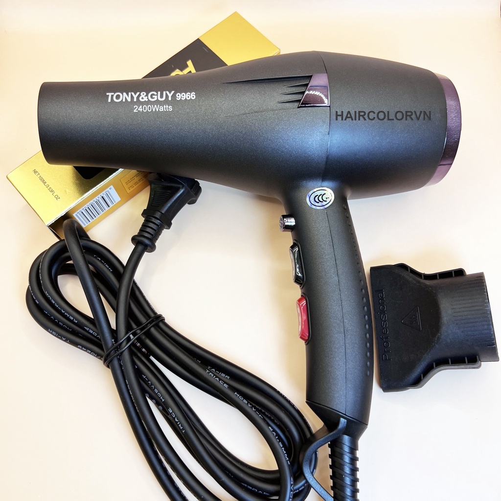 Máy sấy tóc Barber V12 2600W, sấy Davines 2400W công suất thật siêu mạnh cho salon