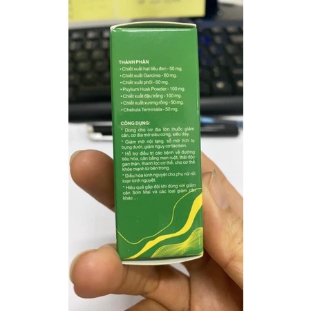 Viên sổ mỡ vành ruột siết eo Sơn Mai