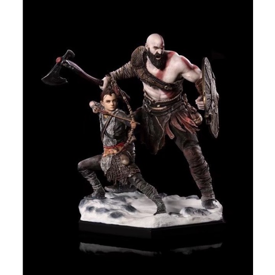Mô Hình Game God of War Kratos Atreus Hàng St1 Chất Lượng Cao