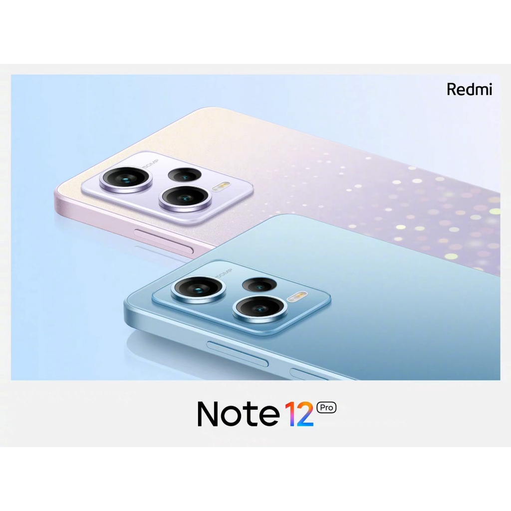 Điện thoại Xiaomi Redmi Note 12 Pro 5G 6/128 - Hàng nhập khẩu