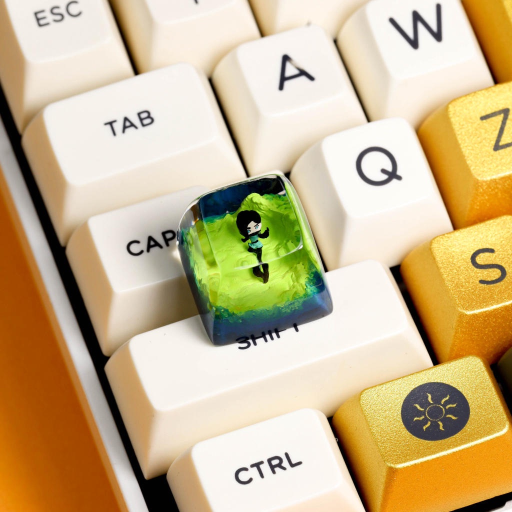 Keycap siêu xạ thủ viper, nút bàn phím valorant siêu đẹp, SA profile, phù hợp cho mọi bàn phím cơ tiêu chuẩn