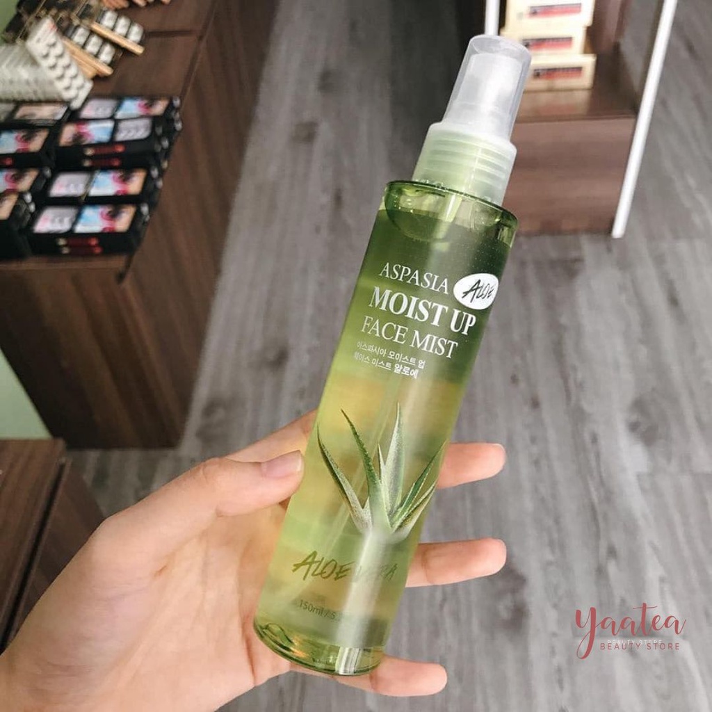 Xịt Khoáng Aspasia Moist Up Face Mist 150ml
