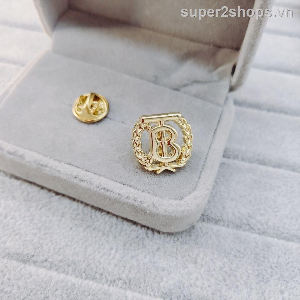 Ghim Cài Áo Phong Cách Burberry Đơn Giản Thời Trang Cho Nam Và Nữ