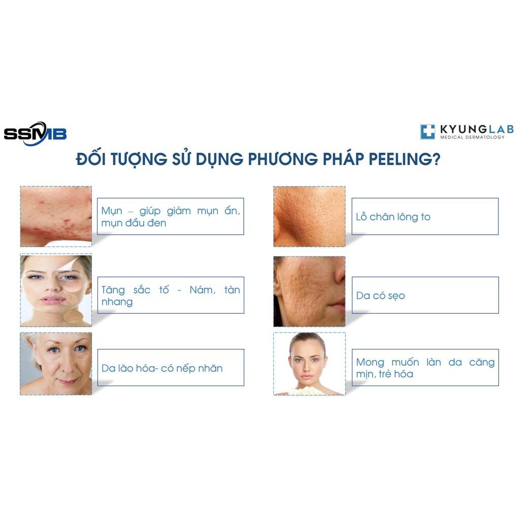 Peel Da KyungLab Cặp Đôi Hoàn Hảo Peel Da Sinh Học Kyung lab P Peel & Nước Trung Hoà Neutralizer Chai 30ml