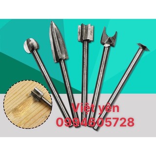 Bộ mũi điêu khắc , tạo lũa cán 3mm